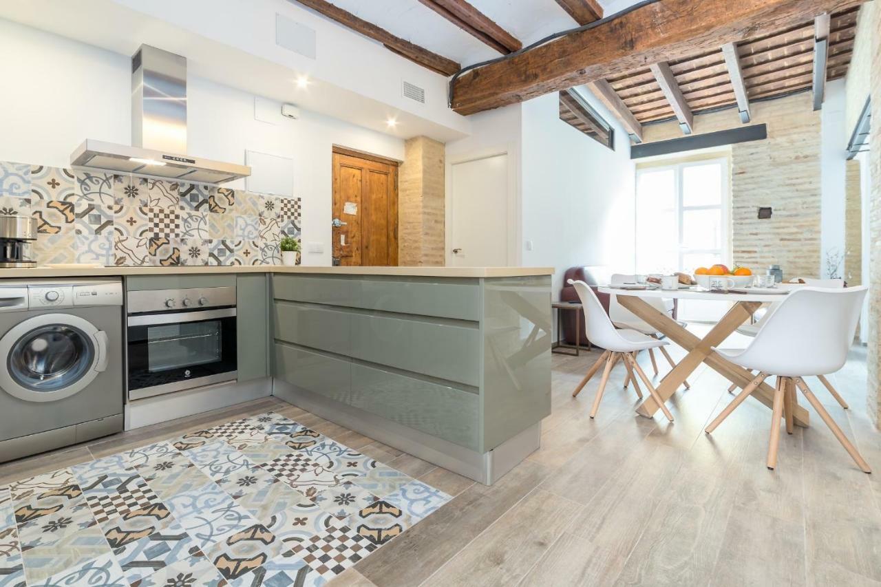 Florit Flats - Cathedral Luxury Terrace Flat 2Br 2Ba Ac Wifi Apartment Валенсия Екстериор снимка